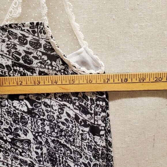 c'isa Black and White Mini Dress in size M - Picture 4 of 12